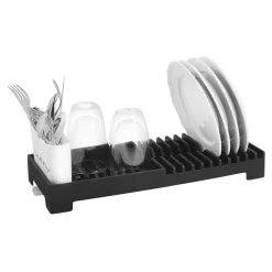 Vialli Design Ociekacz do naczyń czarny LIVIO DUO