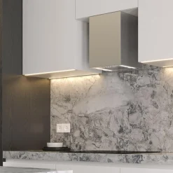 Okapy|ZHEF Okap przyścienny do zabudowy satyna OKPZH21EF