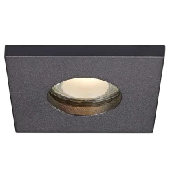 Zumaline Oprawa halogenowa wpuszczana IP 44 czarna CHIPO DL