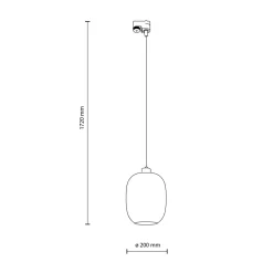 Szynoprzewody|Spoty Montowane Na Szynie|TK Tomasz Krywult Oprawa na szynoprzewód 3-obwodowy grafit TRACER ELIO