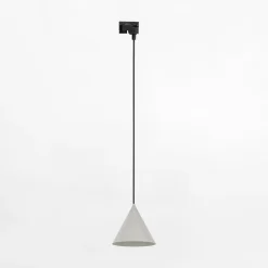 TK Tomasz Krywult Oprawa na szynoprzewód wisząca beżowa TRACER CONO