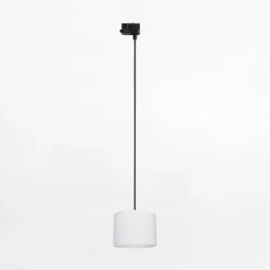 TK Tomasz Krywult Oprawa z abażurem na szynoprzewód 3-obwodowy TRACER BIAŁY