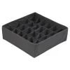 Wieszaki, Półki Tekstylne, Organizery|inny Organizer 24-komorowy szary 32x32x10 cm