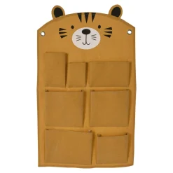 Dekoracje|Przechowywanie| Organizer na ścianę pomarańczowy MIŚ 45x22 cm