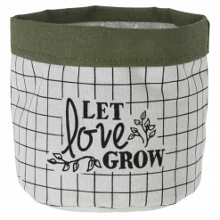 Osłonka na doniczkę materiałowa MIX 21 cm