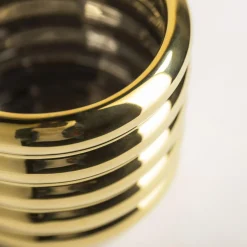 Osłonka na doniczkę złota 15 cm