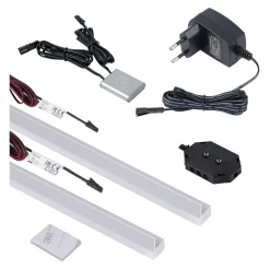 Oświetlenie Wewnętrzne|Oświetlenie Podszafkowe| Oświetlenie półki 2-punktowe LUMEN LED, barwa zimna