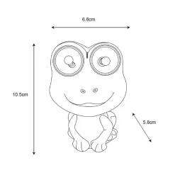 Lampy Ogrodowe|Lampy Ogrodowe|Zumaline Ozdobna lampa solarna LED IP44 ŻABA