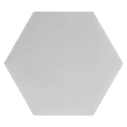 Frizy Panel tapicerowany FIBI HEXAGON 20x20, jasnoszary