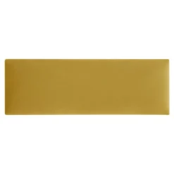 Panele Ścienne|Frizy Panel tapicerowany FIBI PROSTOKĄT 90x30, miodowy