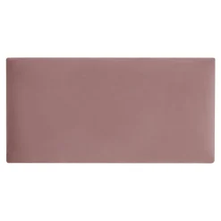Frizy Panel tapicerowany FIBI PROSTOKĄT 40x20, różowy