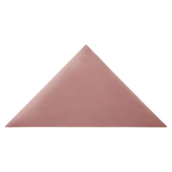 Panele Ścienne|Frizy Panel tapicerowany FIBI TRÓJKĄT 14x28, różowy