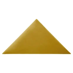 Panele Ścienne|Frizy Panel tapicerowany FIBI TRÓJKĄT 14x28, miodowy