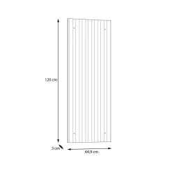 Półki|FORTE Panel wiszący do salonu SKELPE