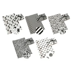 Paw Papier prezentowy czarno-biały NEUTRAL MIX 70x200 cm