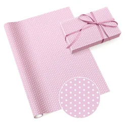 Pakowanie Prezentów|Paw Papier prezentowy w groszki NEUTRAL MIX 70x200 cm