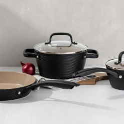 inny Patelnia aluminiowa CARINA BLACK 24 cm