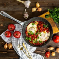 Garnki, Patelnie I Pokrywki|MPM AGD Patelnia z powłoką nieprzywierającą MINERAL 28 cm