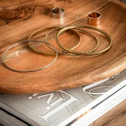 Patery Dekoracyjne|inny Patera dekoracyjna z drewna akacjowego 27x24 cm