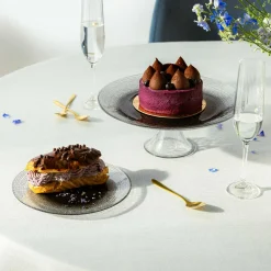 Miski, Patery I Półmiski|inny Patera na nóżce ombre 28 cm