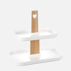 Miski, Patery I Półmiski|inny Patera 2-poziomowa biała