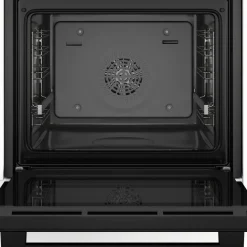BOSCH Piekarnik seria 4 termoobieg z parą czarny HQA534EB3