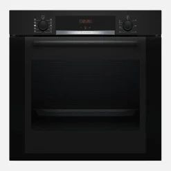 Piekarniki|BOSCH Piekarnik seria 4 termoobieg z parą czarny HQA334EB3