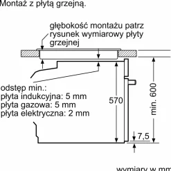 Piekarniki|BOSCH Piekarnik seria 4 z czerwonym podświetleniem LED HBA554EB3