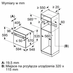 Piekarniki|Siemens Piekarnik do zabudowy czarny IQ300 HR532GBS3