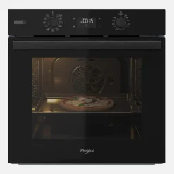 WHIRLPOOL Piekarnik do zabudowy SoftClosing czarny OMSR58CU1SB