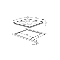 Piekarniki|Zestawy Agd|AMICA Piekarnik i płyta indukcyjna - zestaw do zabudowy ESPI396540B SET 2 PATIO