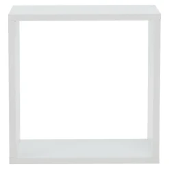Półki| Półka kwadrat biała TRIO