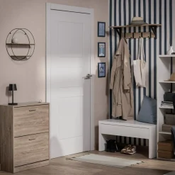 Półki| Półka metalowa czarna okrągła 40 cm