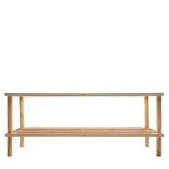 Półka na buty drewniana