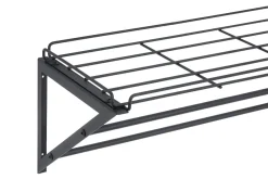 Regały I Półki| Półka na patelnie i garnki czarna KAMPO