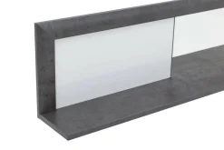 Półki|FORTE Półka wisząca CANNE NEW CQNB01 z lustrem