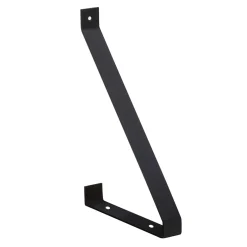 Półki|Qubik Półka wisząca szara CARAT 120x19,5 + wsporniki KAMPO