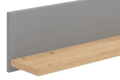 Półka wisząca szara LISABON