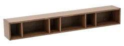 Półki| Półka wisząca z wnękami CHARTUM 140 cm