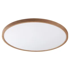 Plafony|Wszystkie Lampy Sufitowe|Zumaline Plafon LED CCT CAMI jasne drewno 60 cm