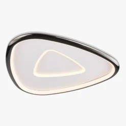 Plafony|Wszystkie Lampy Sufitowe|Zumaline Plafon LED czarno-biały GETAFE