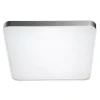 Plafony|Wszystkie Lampy Sufitowe|Zumaline Plafon LED kwadratowy srebrny SIERRA 40 cm