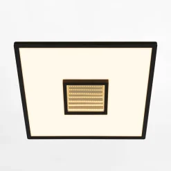 inny Plafon LED kwadratowy z efektem głębi czarny TORO