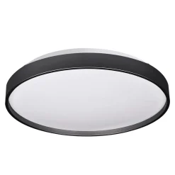 LED-POL Plafon LED okrągły czarny ORO-NUBE 18W
