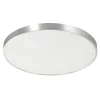 Plafony|Wszystkie Lampy Sufitowe|Zumaline Plafon LED okrągły srebrny SIERRA 60 cm