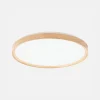 Plafony|Wszystkie Lampy Sufitowe|LED-POL Plafon LED okrągły 18W jasne drewno ORO-OLMO 29,2 cm