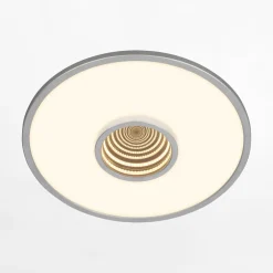 inny Plafon LED okrągły z efektem głębi chrom TORO