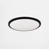 Plafony|Wszystkie Lampy Sufitowe|Zumaline Plafon LED 24W czarny MOREN 28 cm