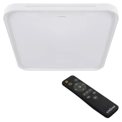 Plafony|Wszystkie Lampy Sufitowe| Plafon LED z pilotem 48W biały WENA 48,5 cm