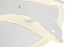 Dzieci Plafon ozdobny LED DELFINY 48 W P-666/1 z pilotem